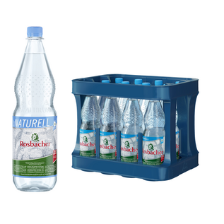 Rosbacher Rosbacher Naturell 12 x 1,0 l PET
