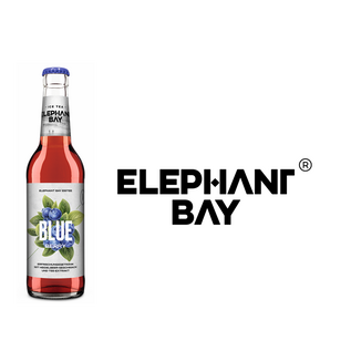 Elephant Bay Elephant Bay Ice Tea Blueberry 20 x 0,33 l Glas