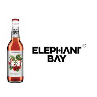 Elephant Bay Elephant Bay Ice Tea Cherry 20 x 0,33 l Glas