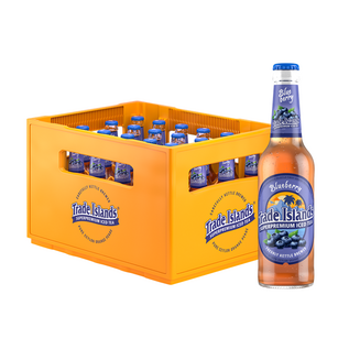 Trade Islands Trade Islands Blueberry 24 x 0,33 l Glas