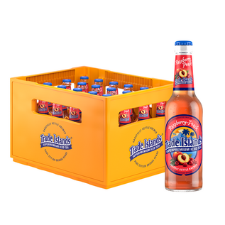 Trade Islands Trade Islands Raspberry Peach 24 x 0,33 l Glas
