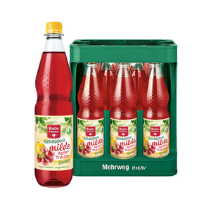 RhönSprudel RhönSprudel Milde Schorle Apfel-Rote Traube 12 x 0,75 l PET