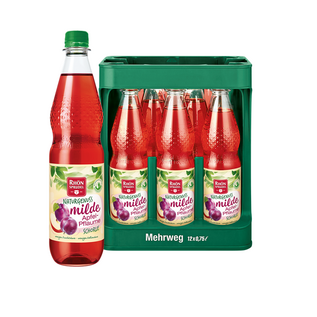 RhönSprudel RhönSprudel Milde Schorle Apfel-Pflaume 12 x 0,75 l PET