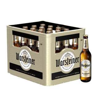 Warsteiner Warsteiner Premium Pilsener 20 x 0,5 l Glas