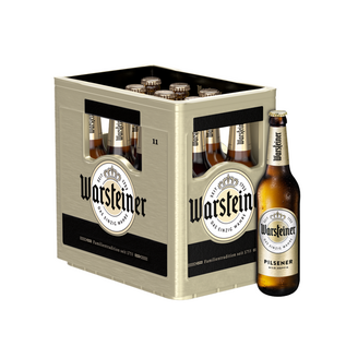 Warsteiner Warsteiner Premium Pilsener 11 x 0,5 l Glas