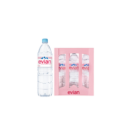 Evian Evian 6 x 1,5 l PET
