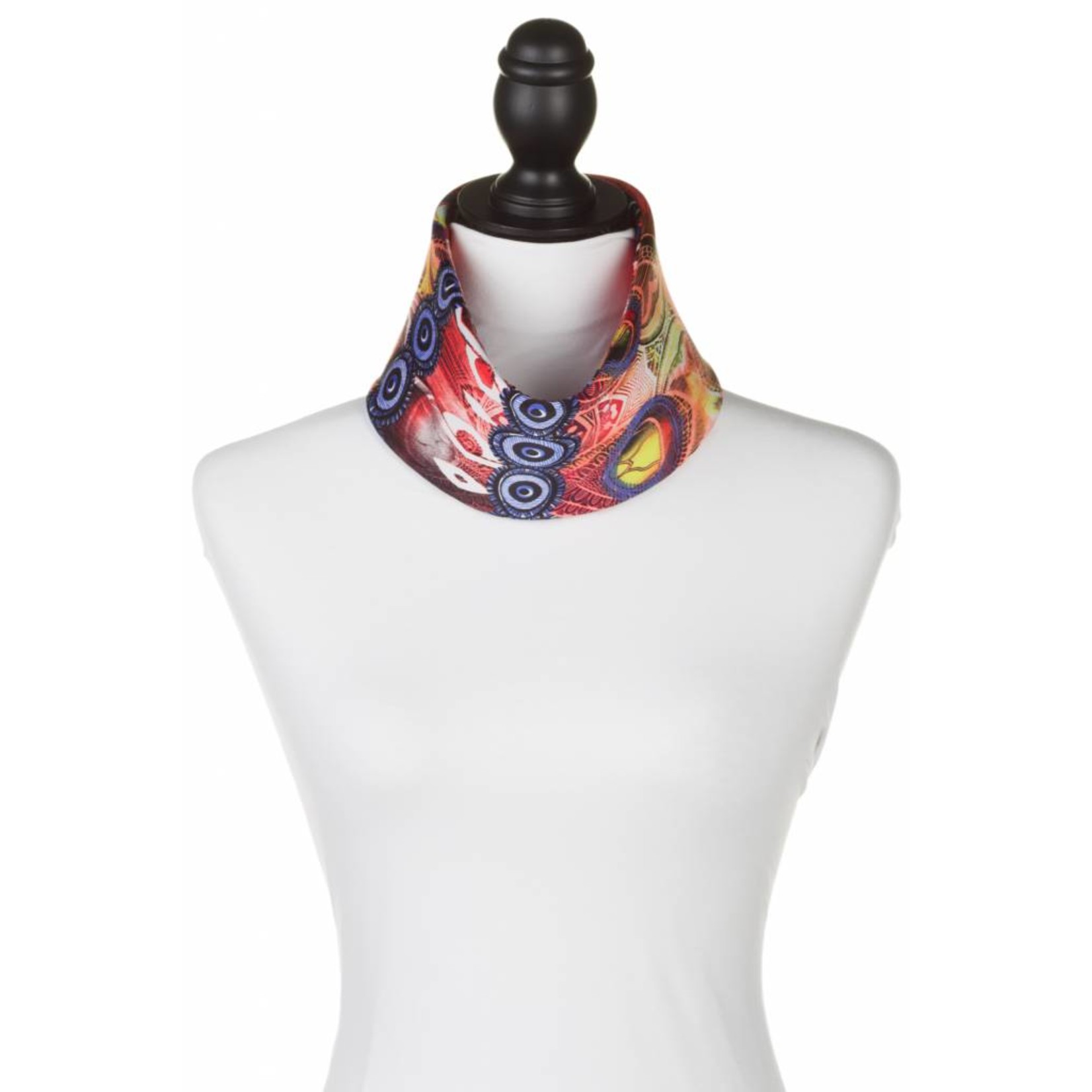 Kopfband "Pavone giallo"