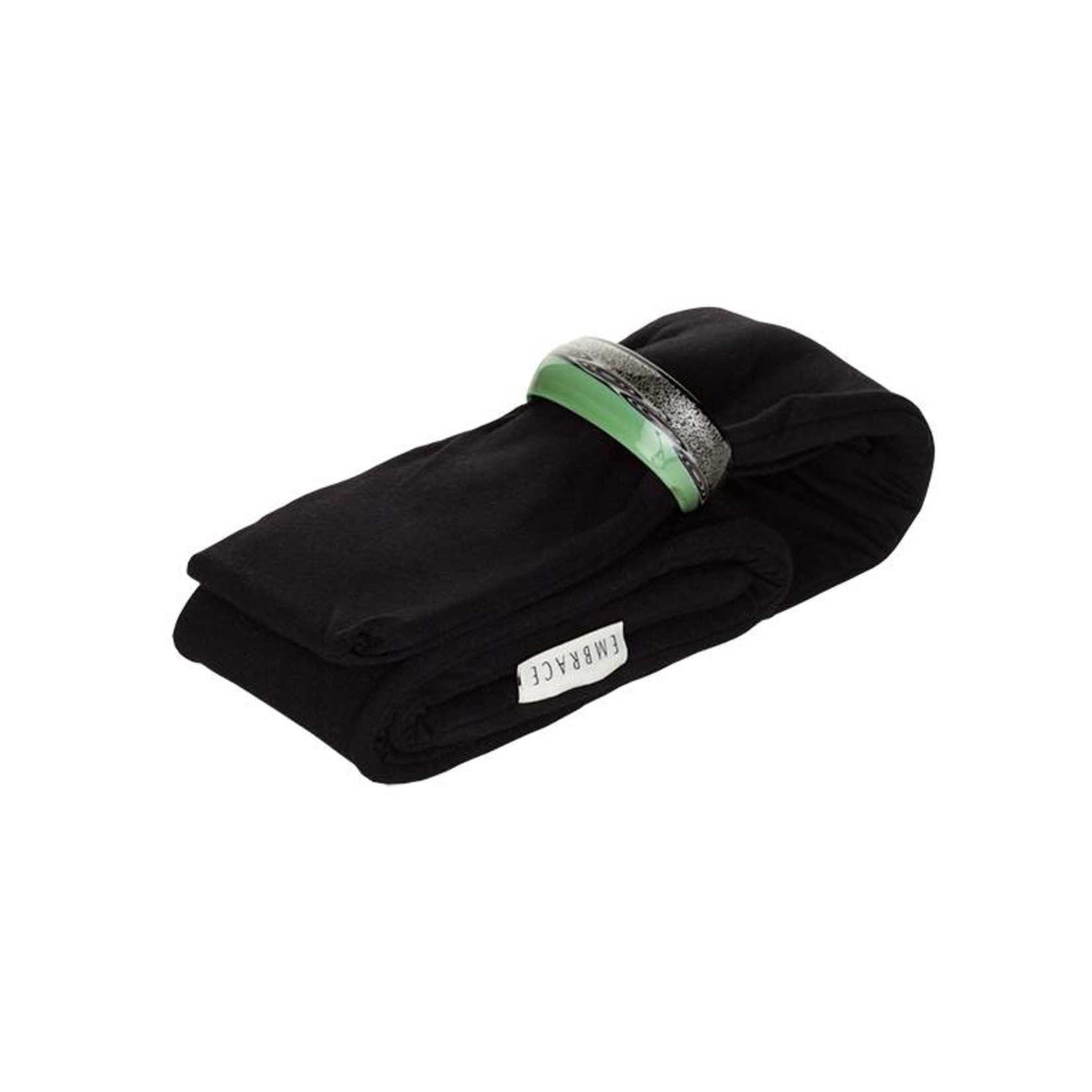 Embracelet. Schmuckschal in schwarz/grün