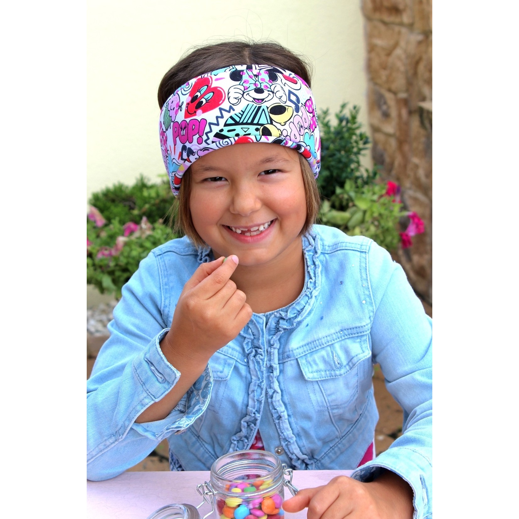 headband "comic pop up"