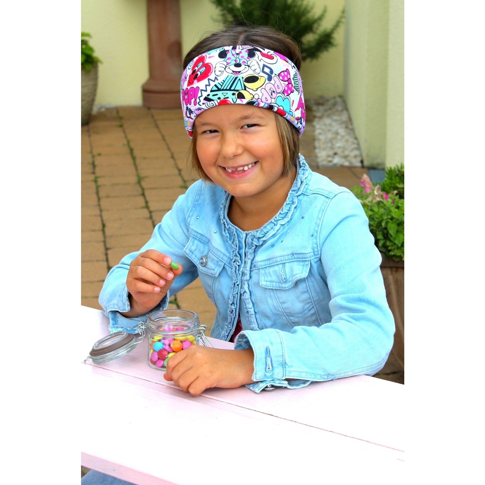 headband "comic pop up"