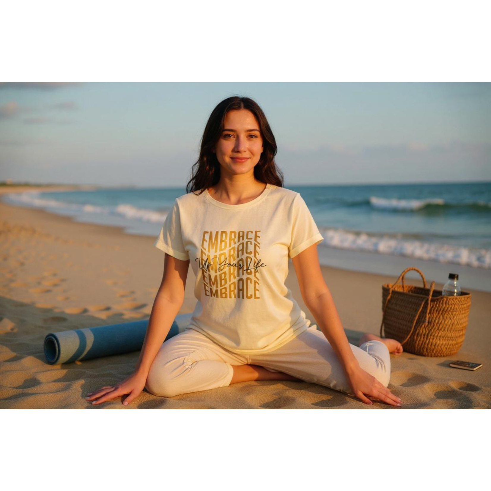 T-Shirt "Embrace up your life"