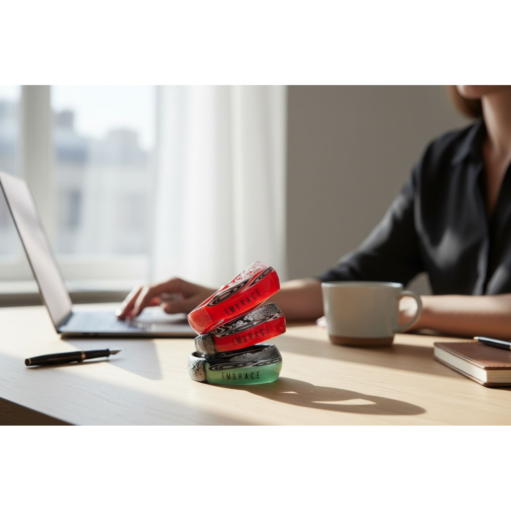 Murano Schmuck Ring in rot