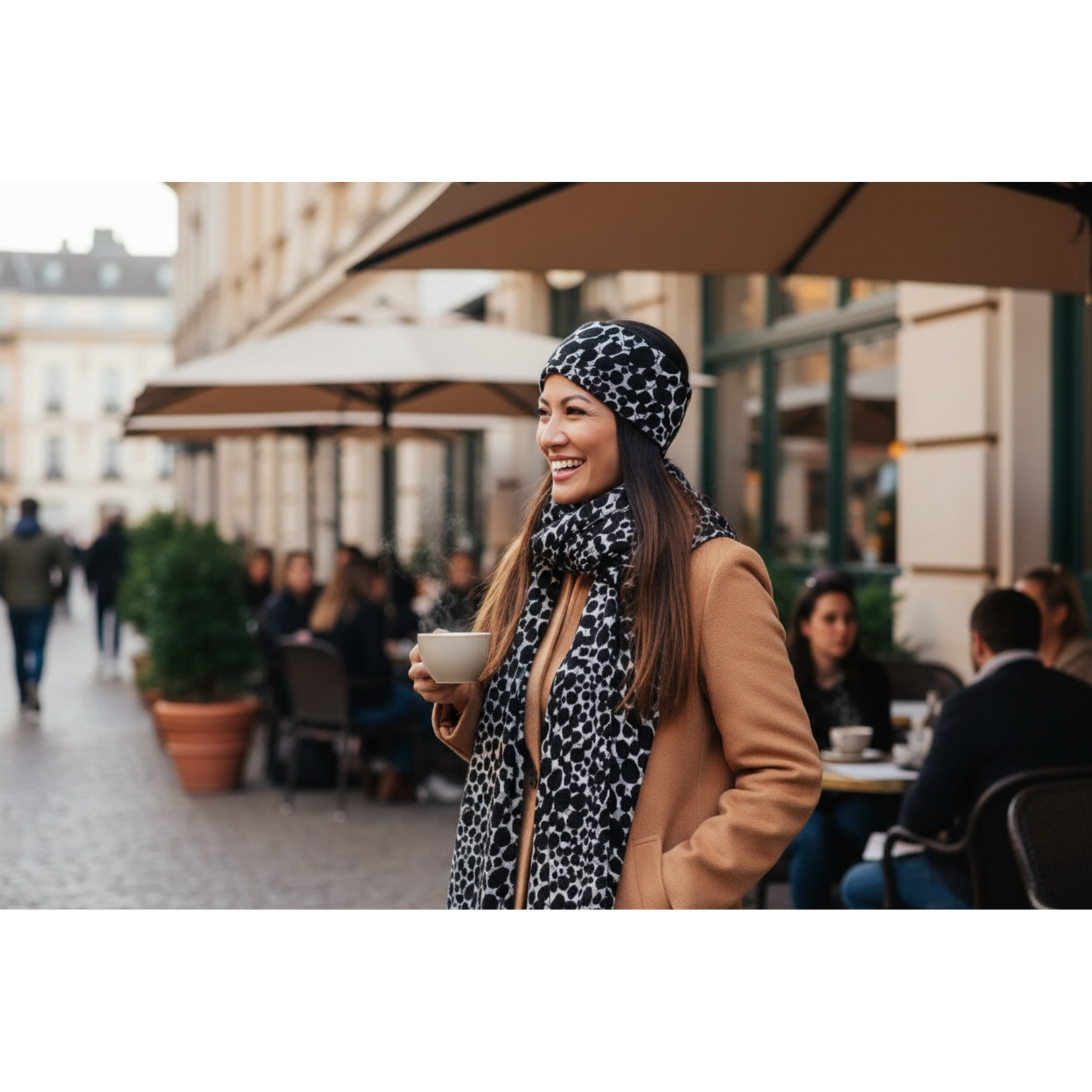 Shop the "Beige Dot" Look