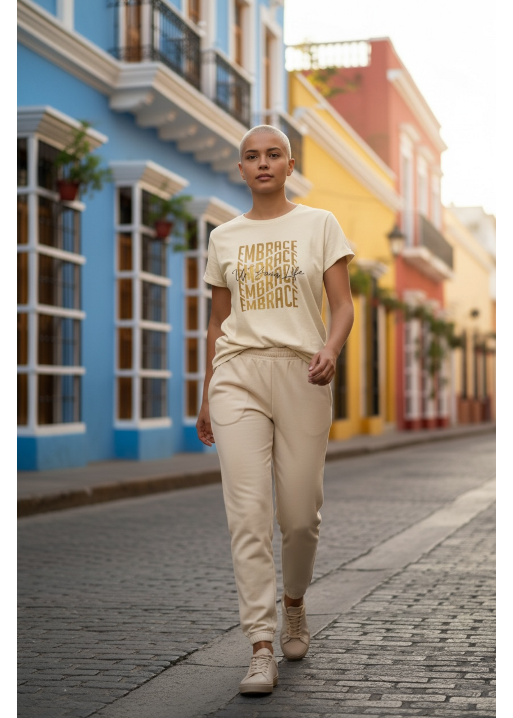 T-Shirt "Embrace up your Life"