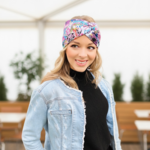 headband with knot look