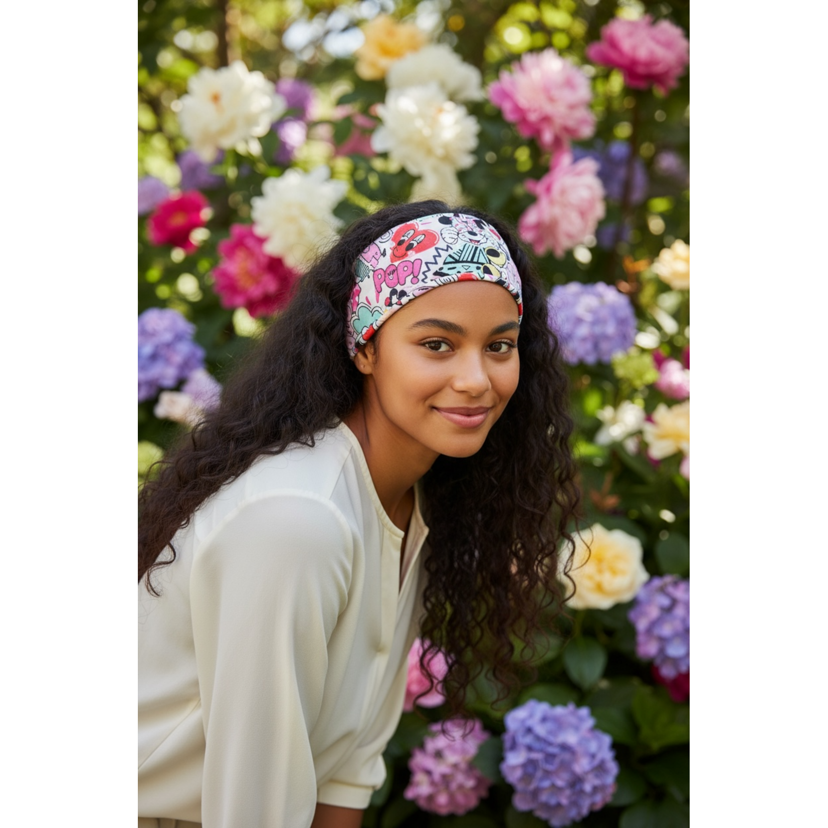 headband "comic pop up"