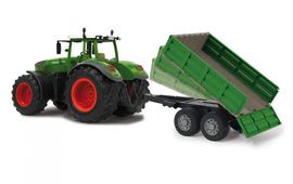JAMARA Tracteur RC Massey Ferguson 8S.285 – 1:16 – 2,4 GHz – Sons, LED, Pneus Caoutchouc – Dès 6 Ans