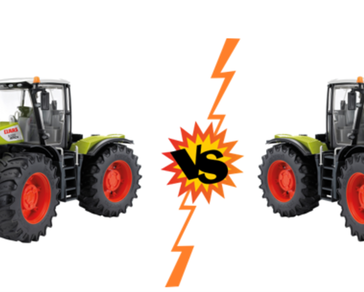 Is het speelgoed trekker of speelgoed tractor?