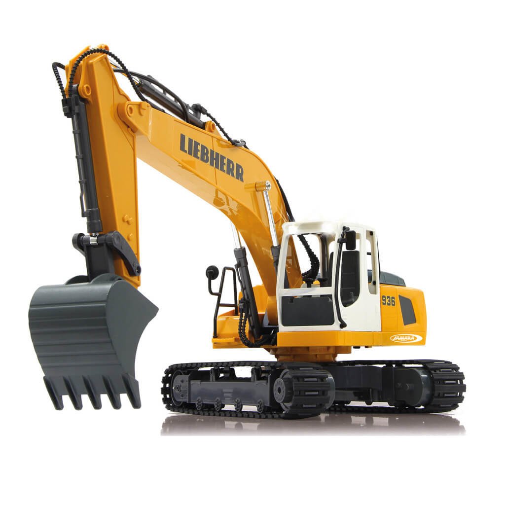 Jamara Liebherr R936 graafmachine - 2,4Ghz 1:20 afbeelding