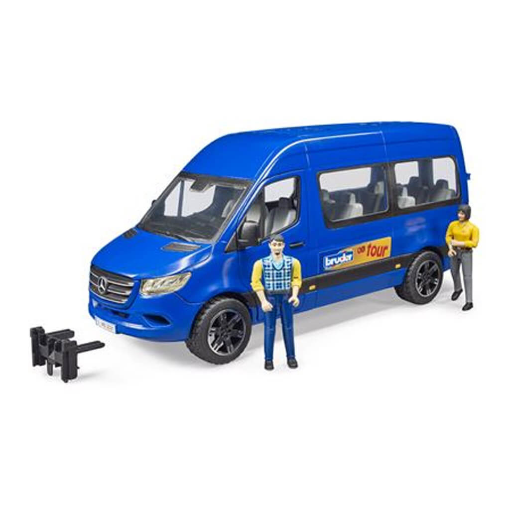 Bruder MB Sprinter Camper met chauffeur