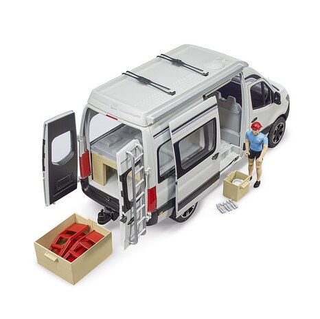 Voiture - Camping Car Mercedes Sprinter (+ 1 Figurine) à Prix