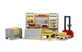 DHL Shop avec palette à main