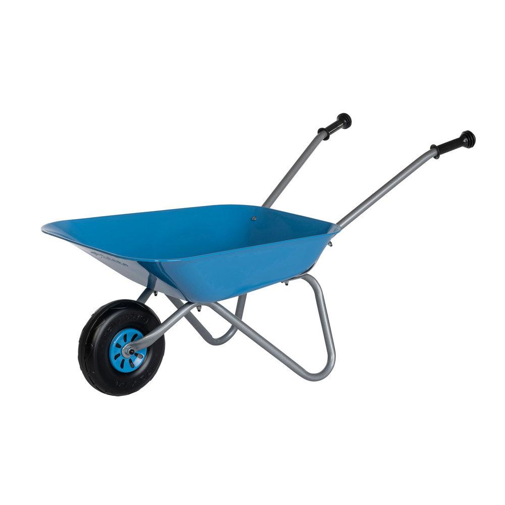Rolly Toys 271849 - Kruiwagen metaal met rood onderstel en 2 kunststof wielen