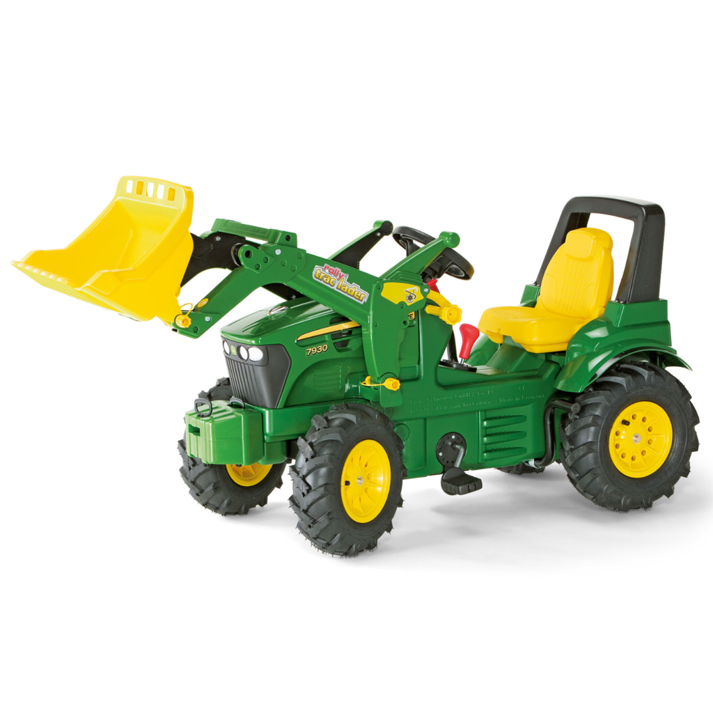 Sympton Rang Verleiden Rolly Toys Farmtrac John Deere 7930 traptrekker met lucht-banden,  versnelling, rem en voorlader voor één vaste lage prijs | Agrispeelgoed.nl  - Agrispeelgoed.nl