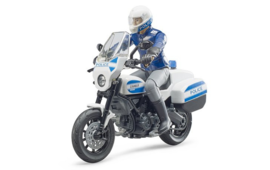 Scrambler Ducati politie motorfiets