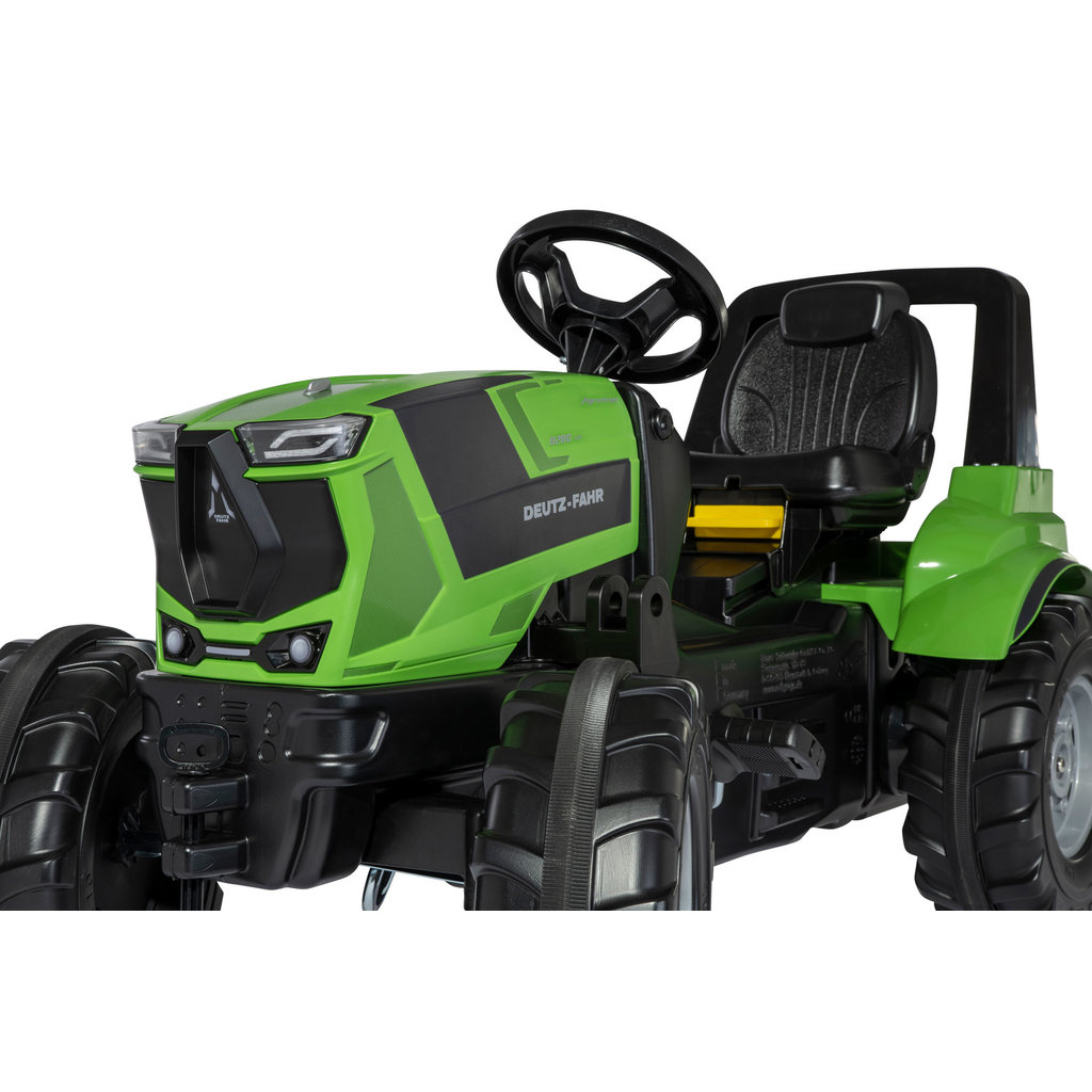 TRACTEUR A PEDALE FarmTrac DEUTZ Agrotron 8280 TTV CHARGEUR 730087 ROLLY TOYS