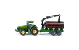 SIKU John Deere met houttransport