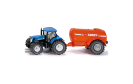 New Holland avec reservoir de lisier monoaxe 1:50