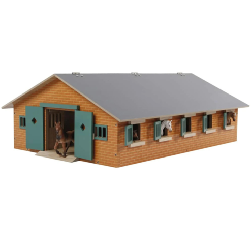 Kids Globe Kids Globe Paardenstal 1:32