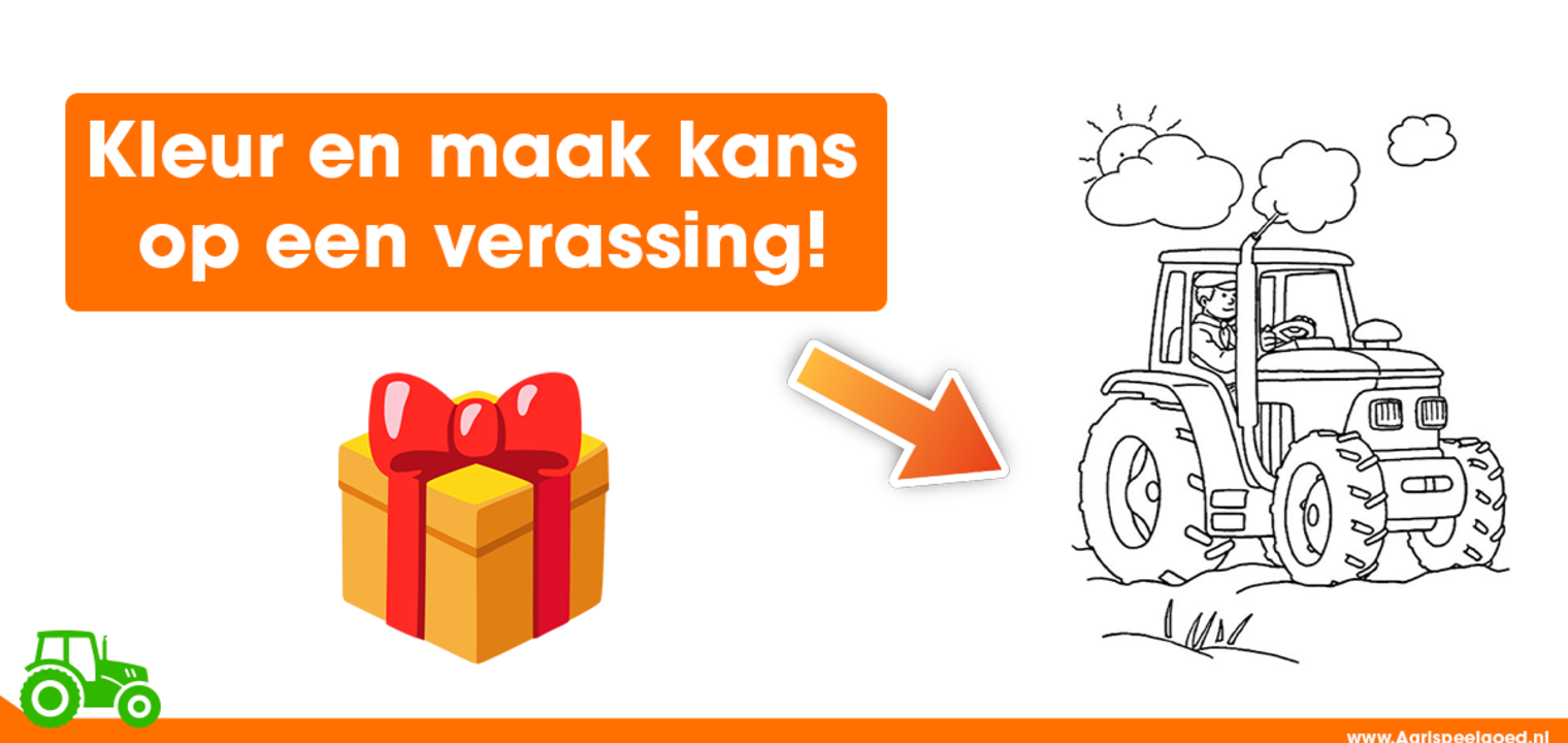 Kleur en maak kans op een verrassing! 