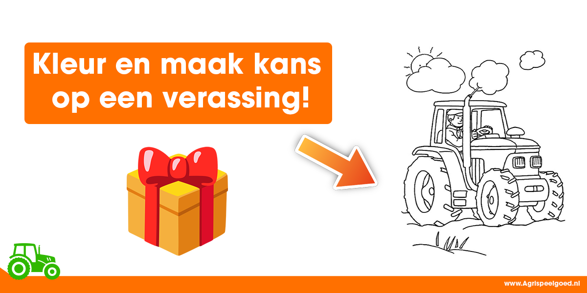 Kleur en maak kans op een verrassing!