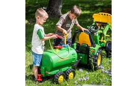 rolly®toys Benne pour tracteur à pédales enfant rollyBox John Deere 40 893  1