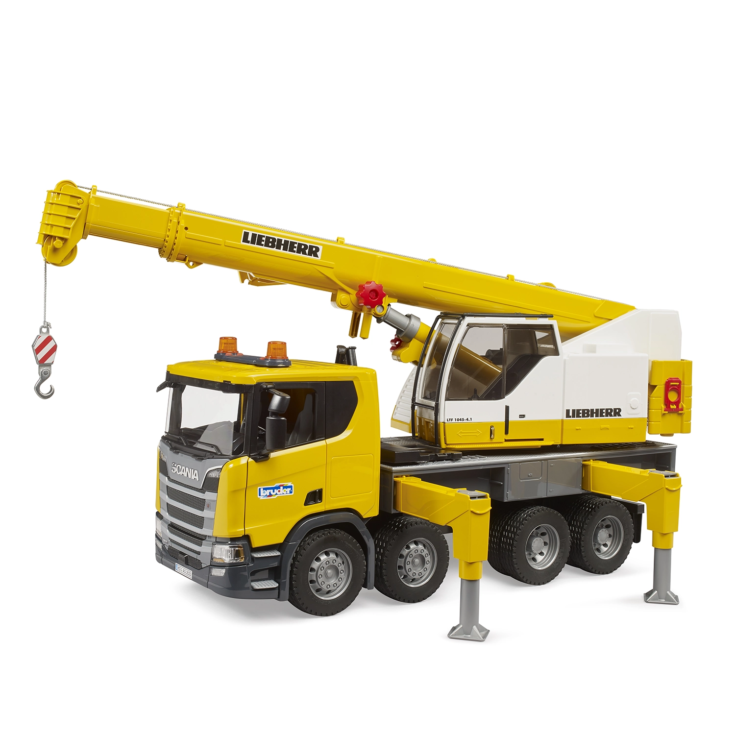 Bruder Scania Super 560R Liebherr Kraan
