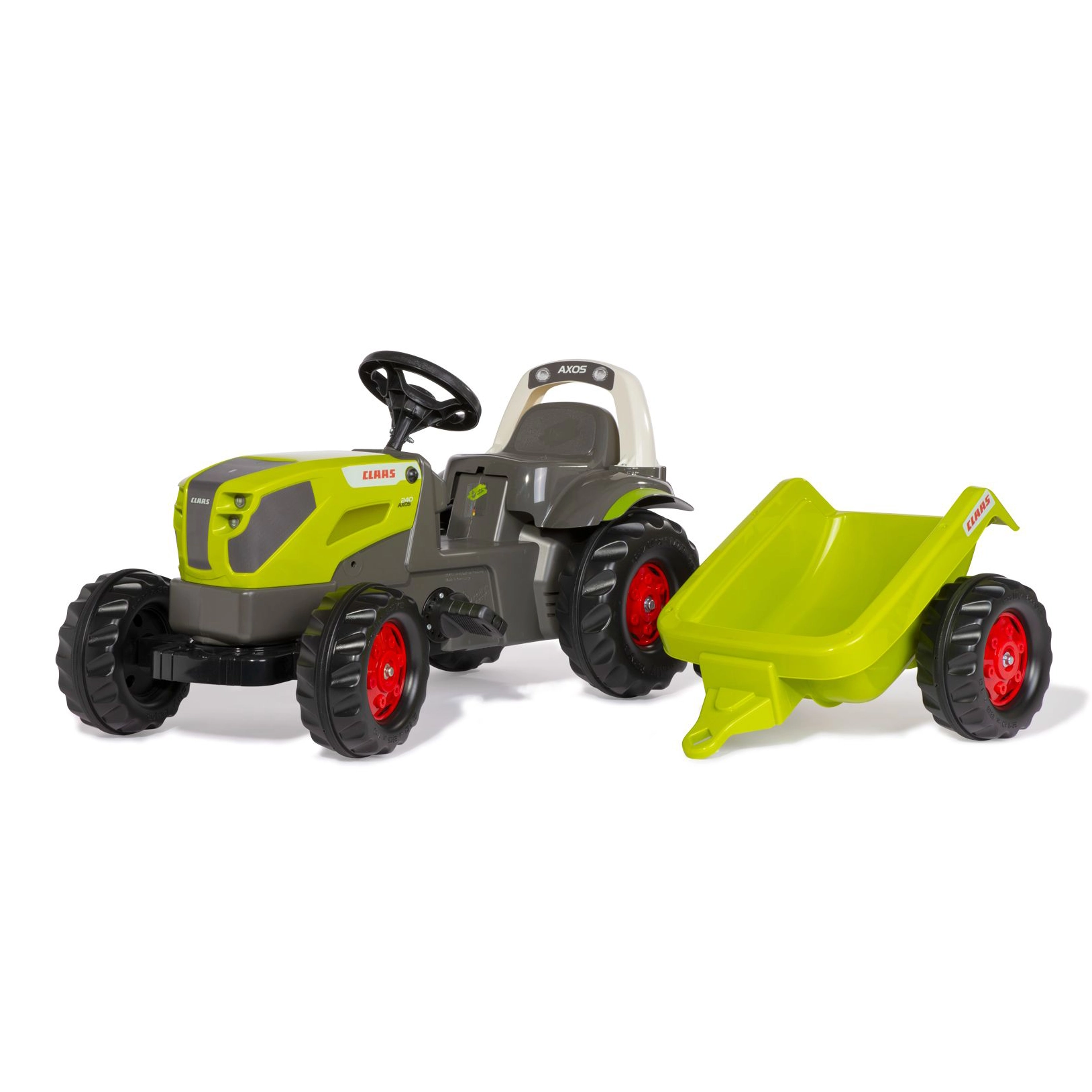 rollyKid Claas AXOS 240 met aanhanger