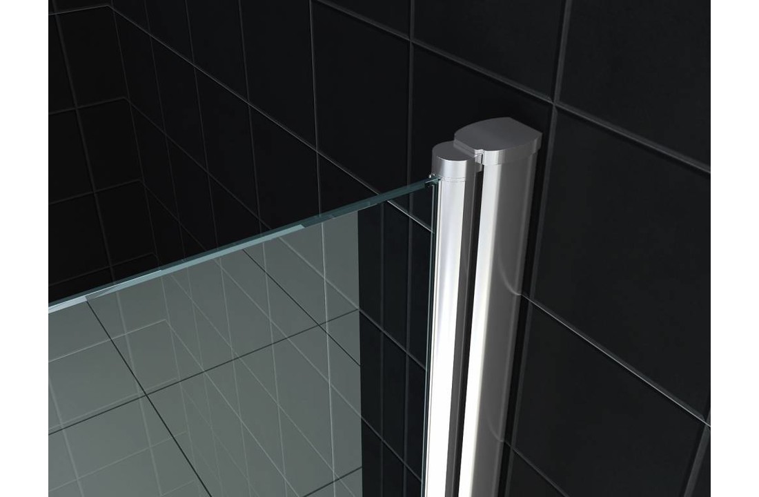 Wiesbaden Dubbele Pendeldeur In Nis 100x200 cm Helder Glas