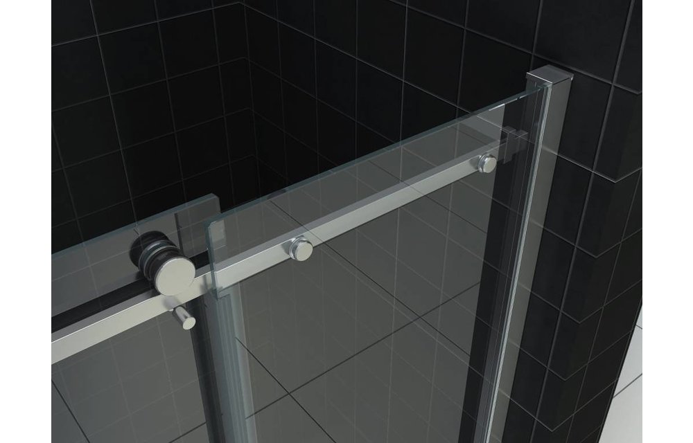 Slide douche schuifdeur nis 100-110x200 cm 2-delig