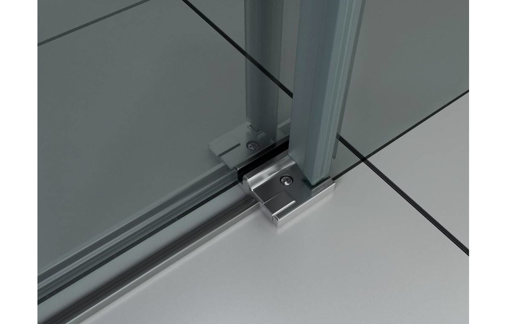 Slide douche schuifdeur nis 100-110x200 cm 2-delig