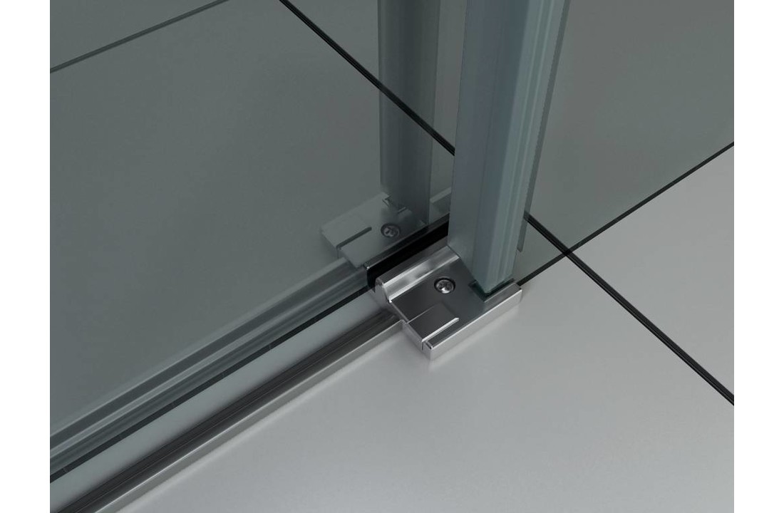 Slide douche schuifdeur nis 100-110x200 cm 2-delig