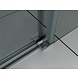 Slide douche schuifdeur nis 100-110x200 cm 2-delig Slide douche schuifdeur nis 100-110x200 cm 2-delig