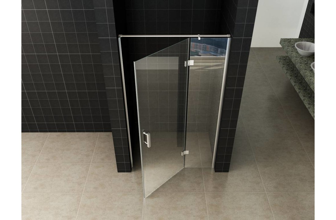 Enter ST douchedeur nisdeur 110 (60-50) x 200 helder glas