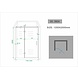 Enter ST douchedeur nisdeur 120 (60-60) x 200 cm helder glas Enter ST douchedeur nisdeur 120 (60-60) x 200 cm helder glas