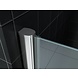 Base Nisdeur met profiel 60x200 cm NANO helder glas Base Nisdeur met profiel 60x200 cm NANO helder glas