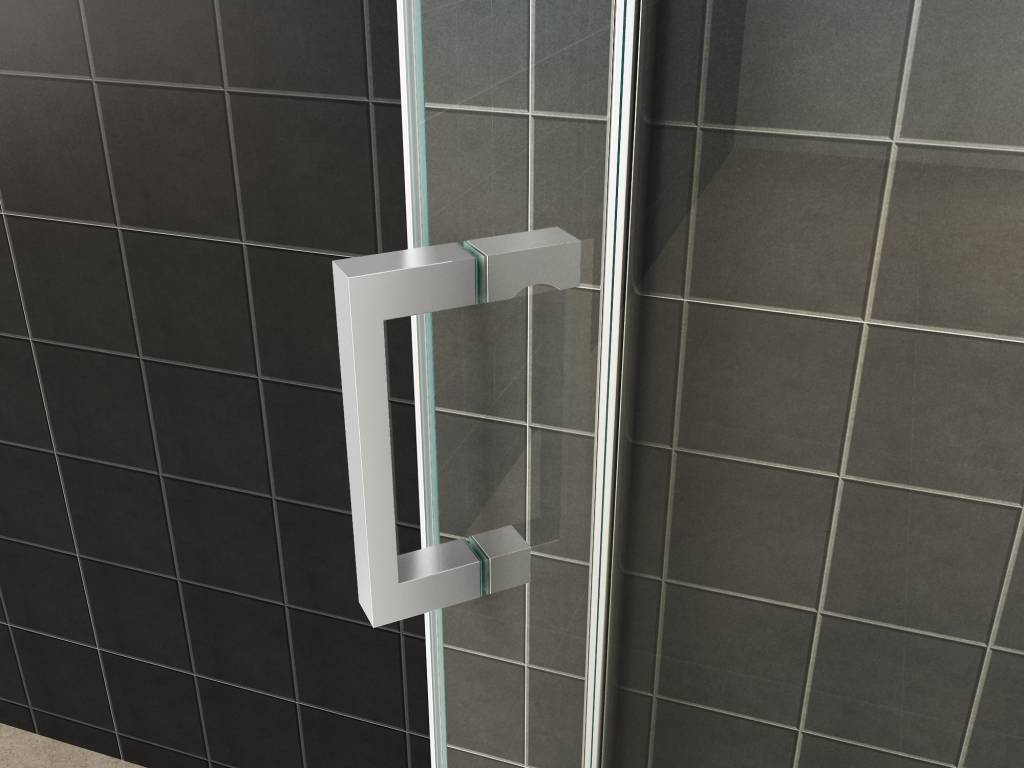 Douchecabine 5-hoek 8mm NANO 90x90x200cm