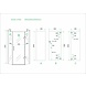 Douchecabine 5-hoek 8mm NANO 90x90x200cm Douchecabine 5-hoek 8mm NANO 90x90x200cm