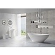 Vrijstaand ligbad Solid Surface 186 x 82 x 59 cm wit Vrijstaand ligbad Solid Surface 186 x 82 x 59 cm wit