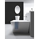 Inge semi vrijstaand ligbad Solid Surface 179 x 85 x 58 cm wit Inge semi vrijstaand ligbad Solid Surface 179 x 85 x 58 cm wit